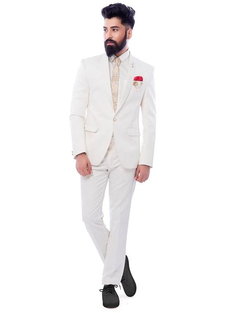 white coat pant for wedding